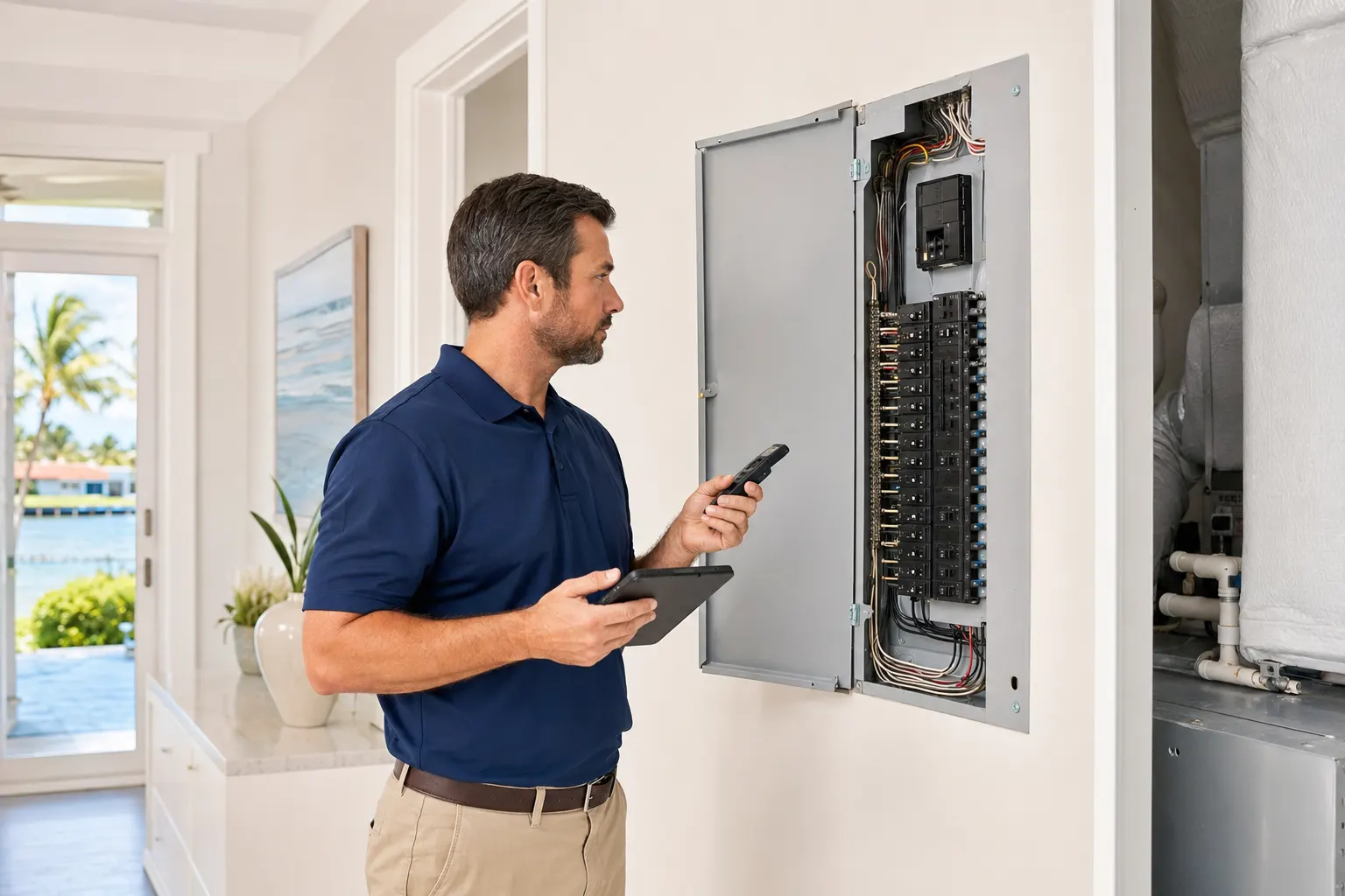 Four-point insurance inspection for a Marco Island home